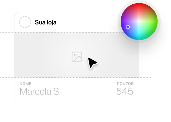 Personalize o cartão fidelidade
